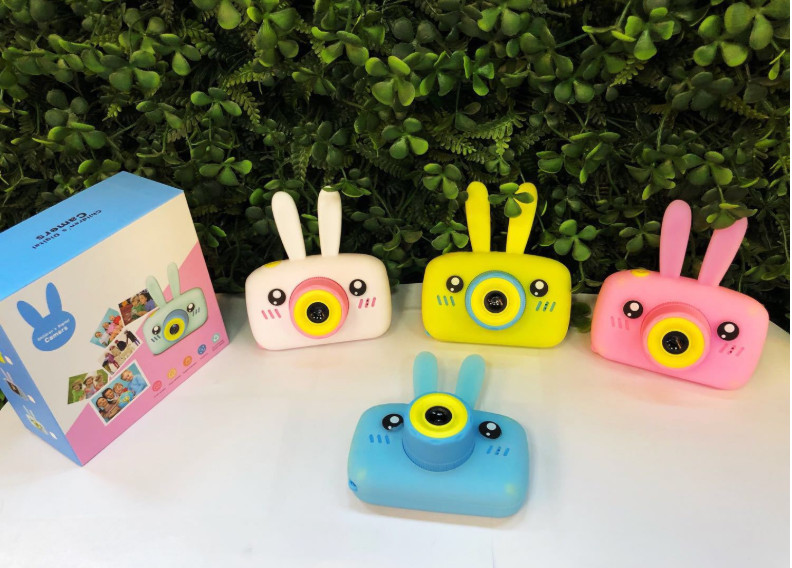 【LIVEGOGO】超高畫素1600萬畫素,【呆呆熊】+【萌萌兔】兒童相機 - Image 1