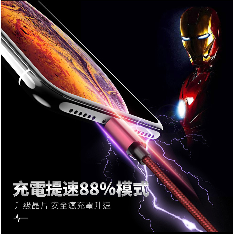 【LIVEGOGO】3合1,防過充,USB快充線,安卓.蘋果適用(可定時1-3小時,自動斷電) - Image 4