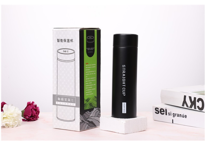 【LIVEGOGO】304不锈鋼智能顯溫度保溫瓶 500ml - Image 3