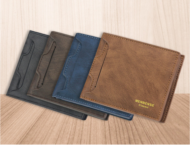 【LIVEGOGO】時尚休閒抽卡式,大容量短夾 - Image 1