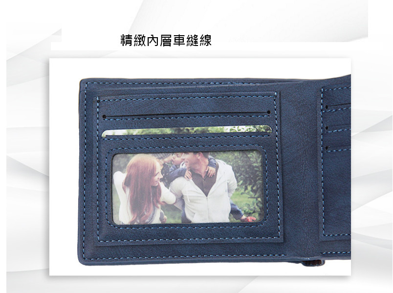 【LIVEGOGO】時尚休閒抽卡式,大容量短夾 - Image 6